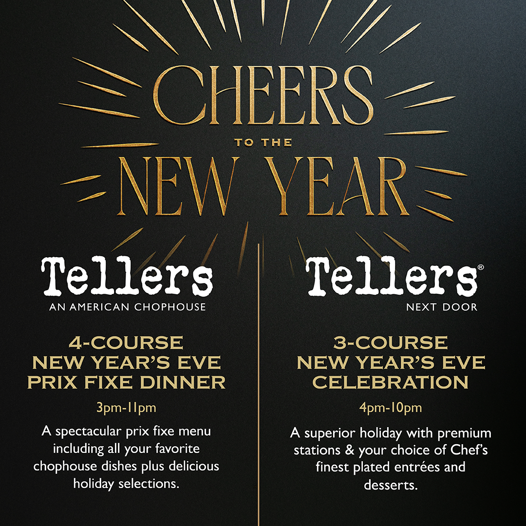 New Year's Eve at Tellers and Tellers Next Door